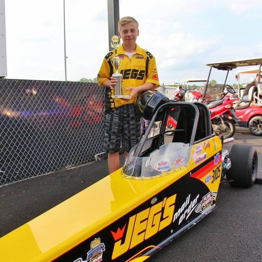 Cody Hoberg Newark OH Accident: JEGS Junior Drag Race 10-year-old class winner has died at age 19