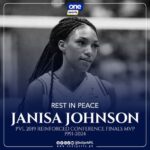 Volleyball player and former Petro Gazz import, Janisa Johnson died after battle with colon cancer